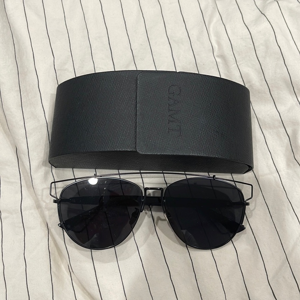 GAMT BLACK ON BLACK SUNGLASSES